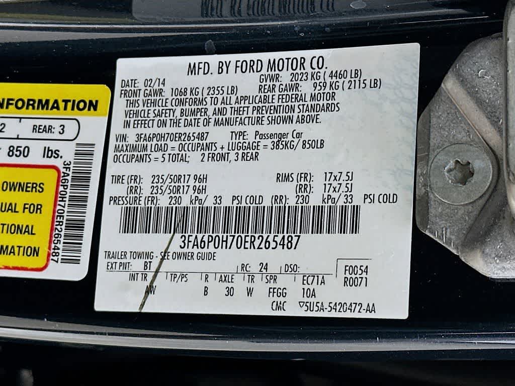 2014 Ford Fusion SE