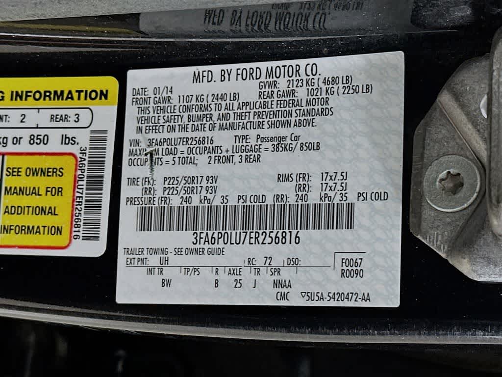 2014 Ford Fusion Hybrid SE Hybrid