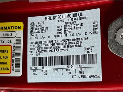 2025 Ford Bronco Sport Big Bend