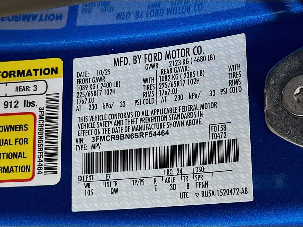 2025 Ford Bronco Sport Big Bend