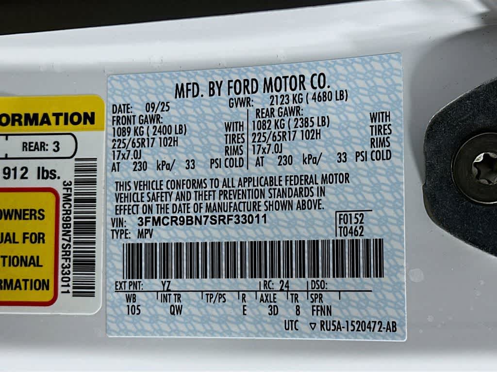 2025 Ford Bronco Sport Big Bend