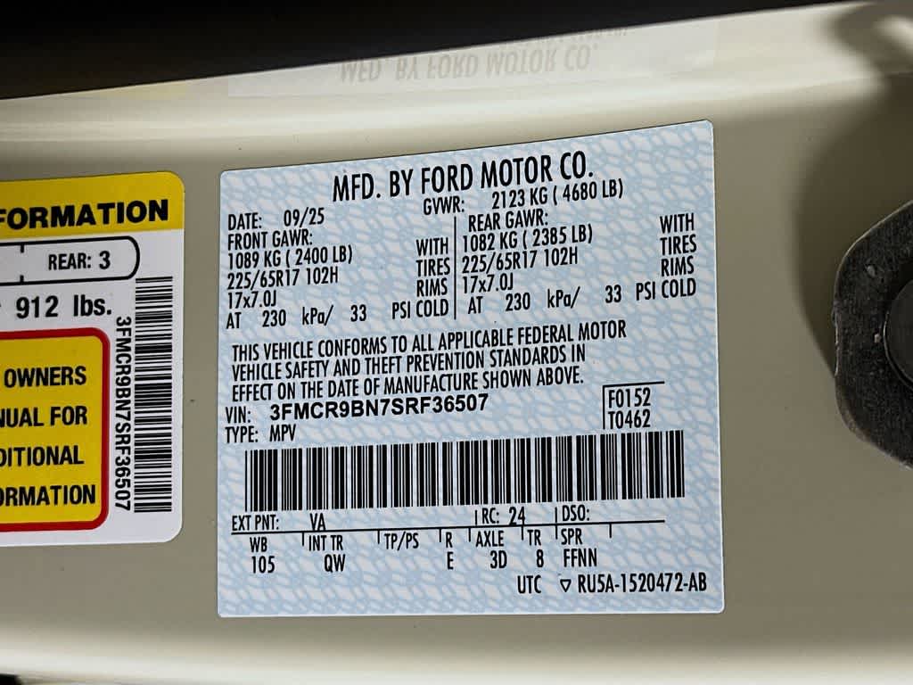 2025 Ford Bronco Sport Big Bend