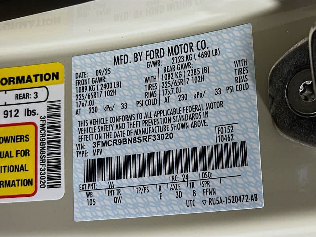 2025 Ford Bronco Sport Big Bend