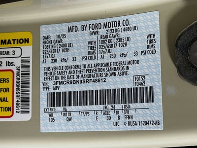 2025 Ford Bronco Sport Big Bend