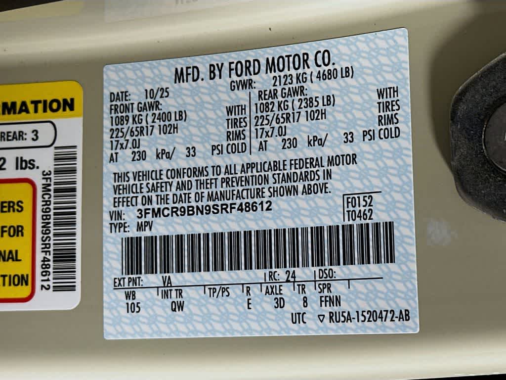 2025 Ford Bronco Sport Big Bend