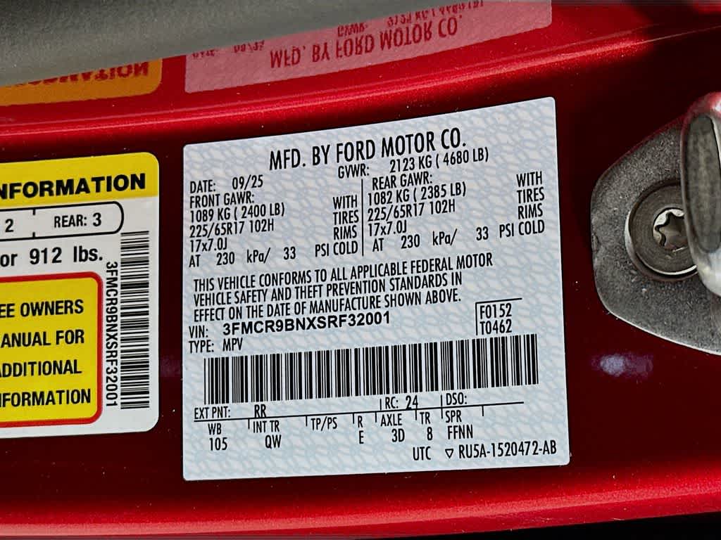 2025 Ford Bronco Sport Big Bend