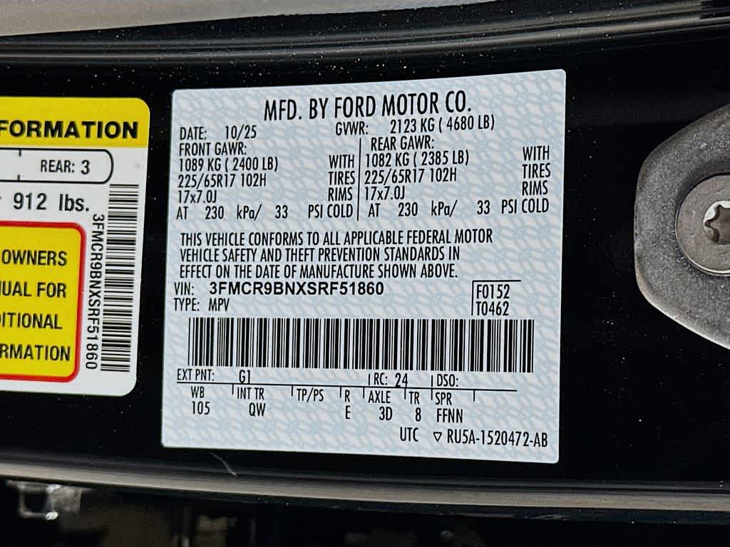 2025 Ford Bronco Sport Big Bend