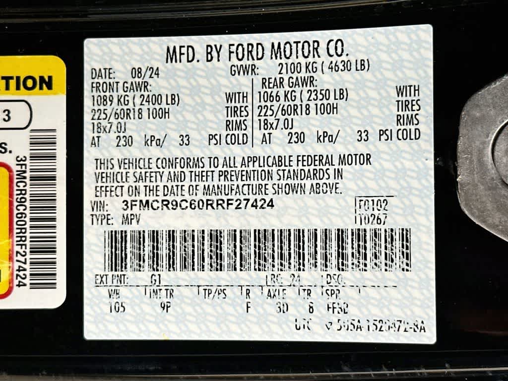 2024 Ford Bronco Sport Outer Banks