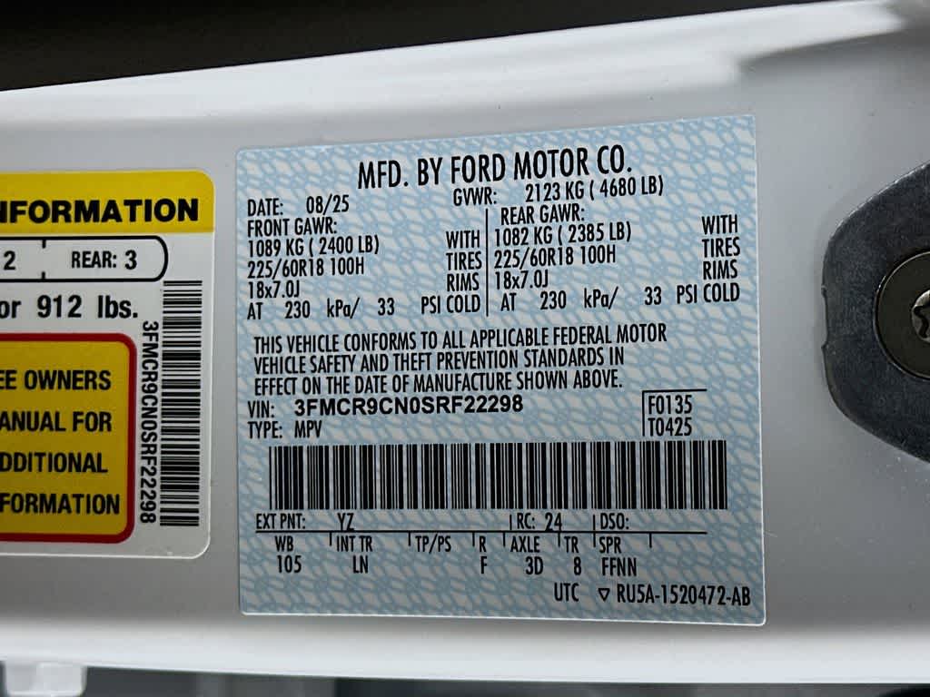 2025 Ford Bronco Sport Outer Banks