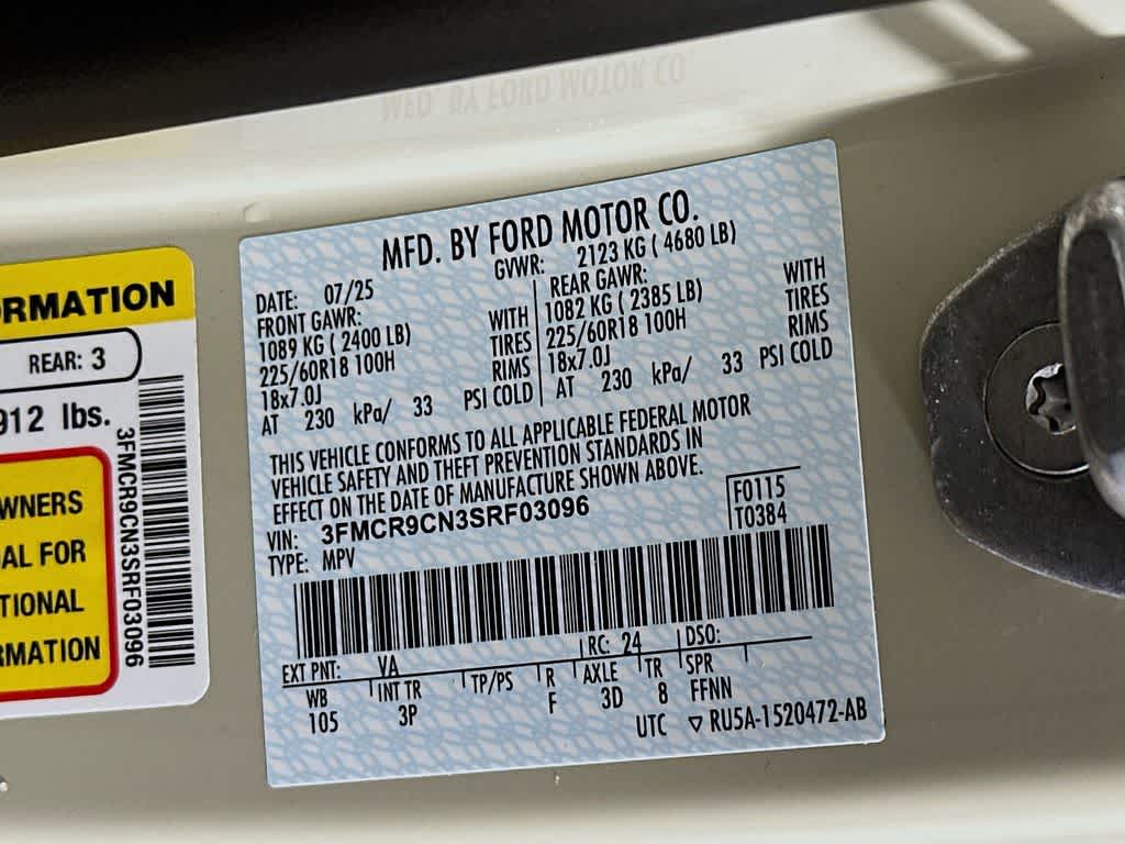 2025 Ford Bronco Sport Outer Banks