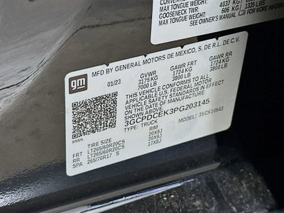 2023 Chevrolet Silverado 1500 Custom Trail Boss