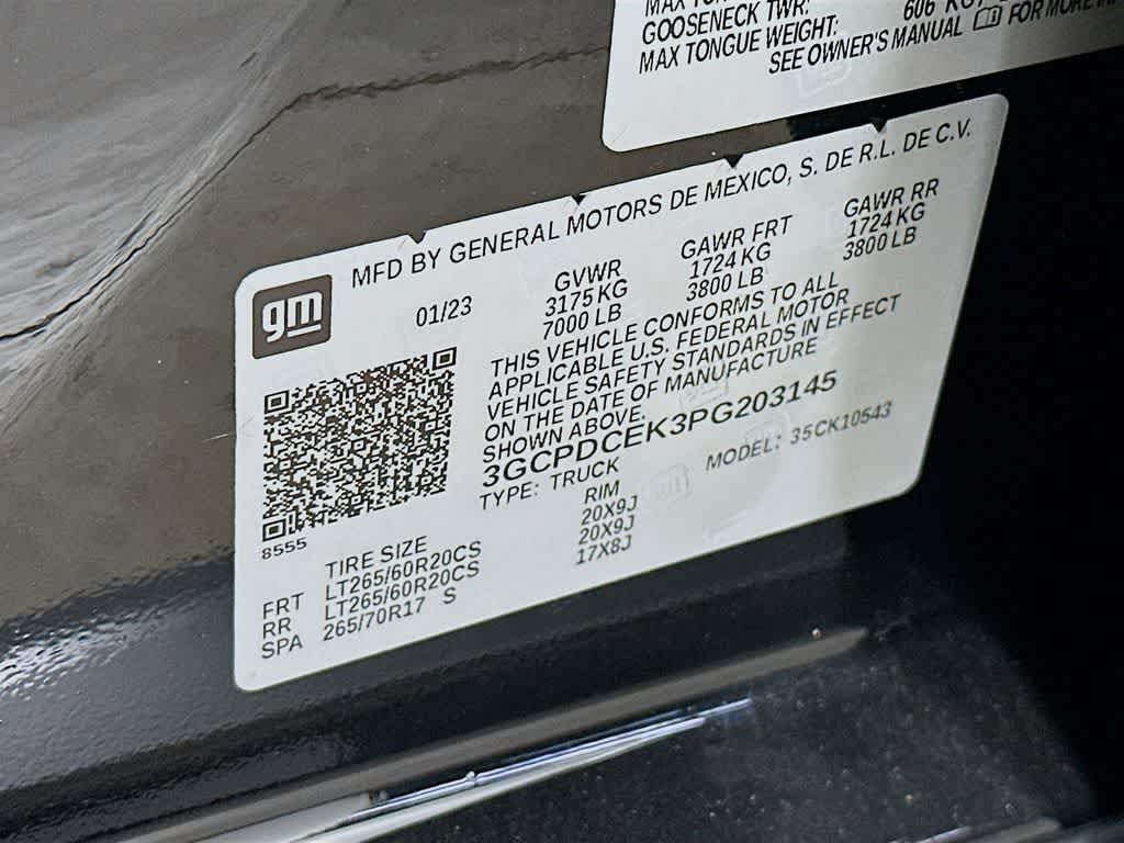 2023 Chevrolet Silverado 1500 Custom Trail Boss