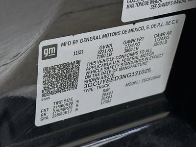 2022 Chevrolet Silverado 1500 LTD RST