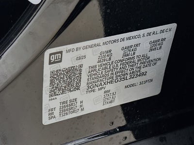 2025 Chevrolet Equinox FWD LT