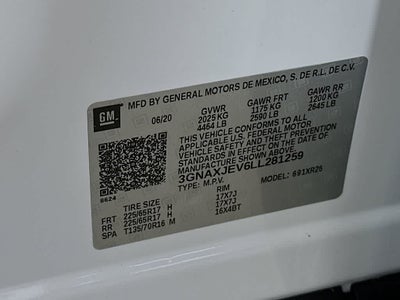 2020 Chevrolet Equinox LT