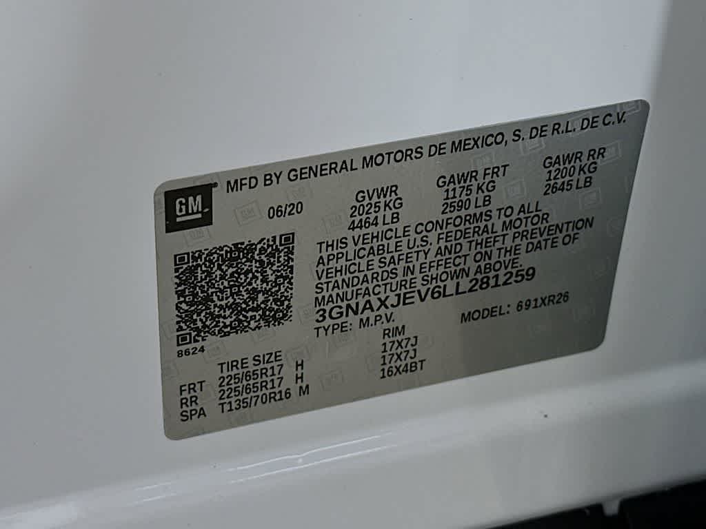 2020 Chevrolet Equinox LT