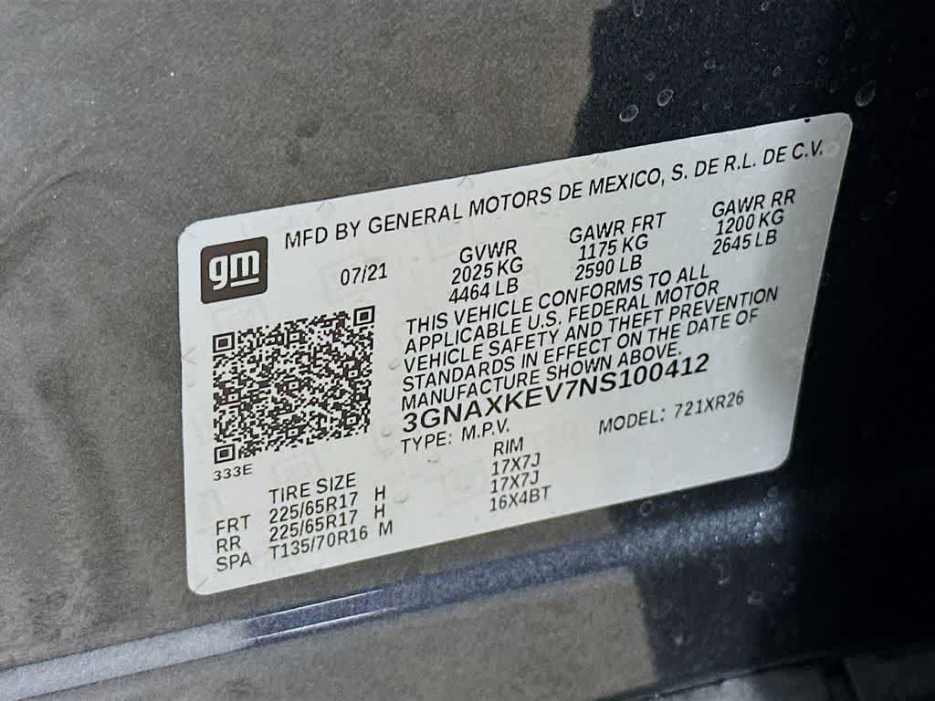 2022 Chevrolet Equinox LT