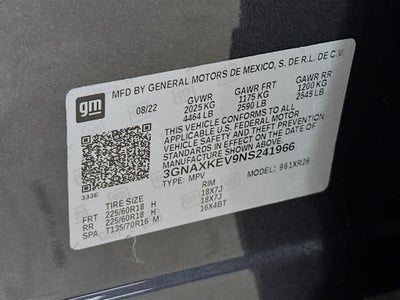 2022 Chevrolet Equinox LT