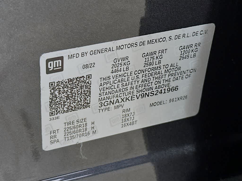 2022 Chevrolet Equinox LT