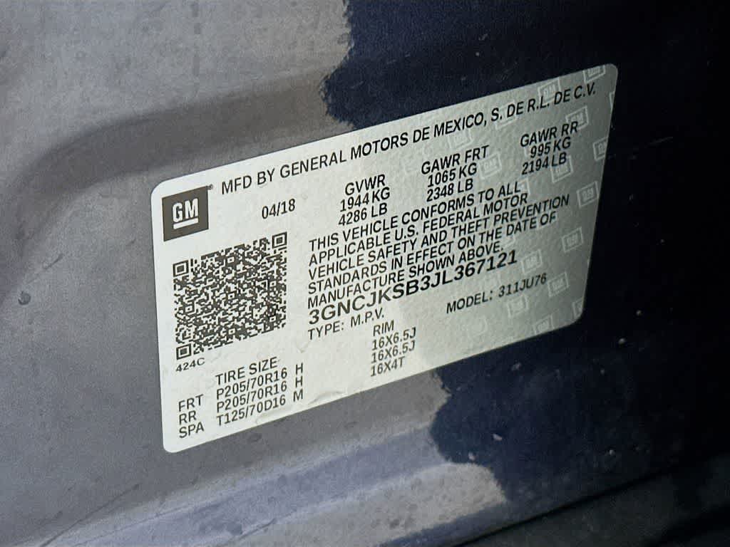 2018 Chevrolet Trax LS