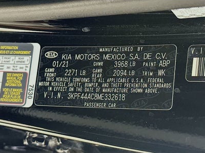 2021 Kia Forte GT