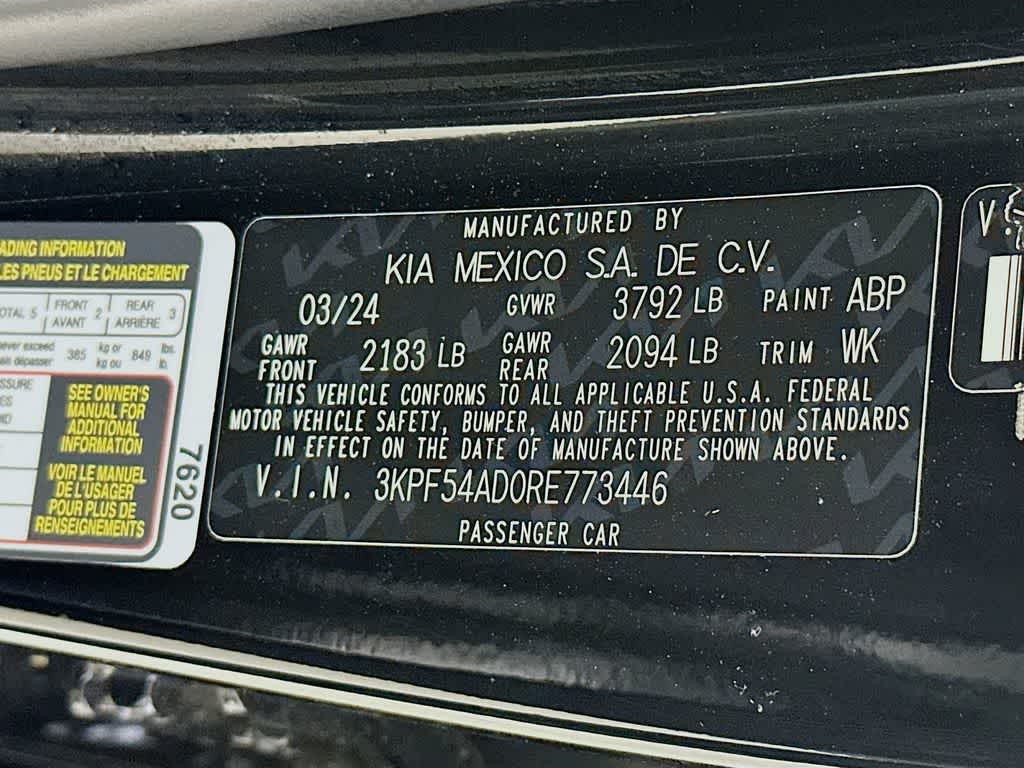 2024 Kia Forte GT-Line