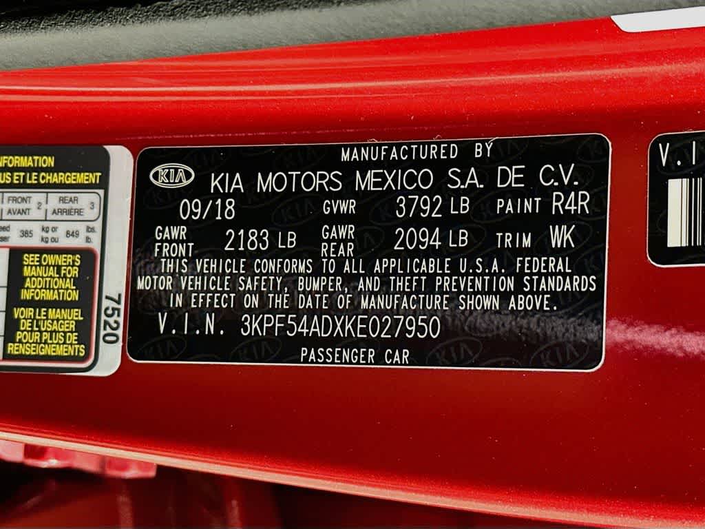 2019 Kia Forte EX