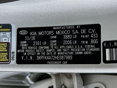 2017 Kia Forte LX