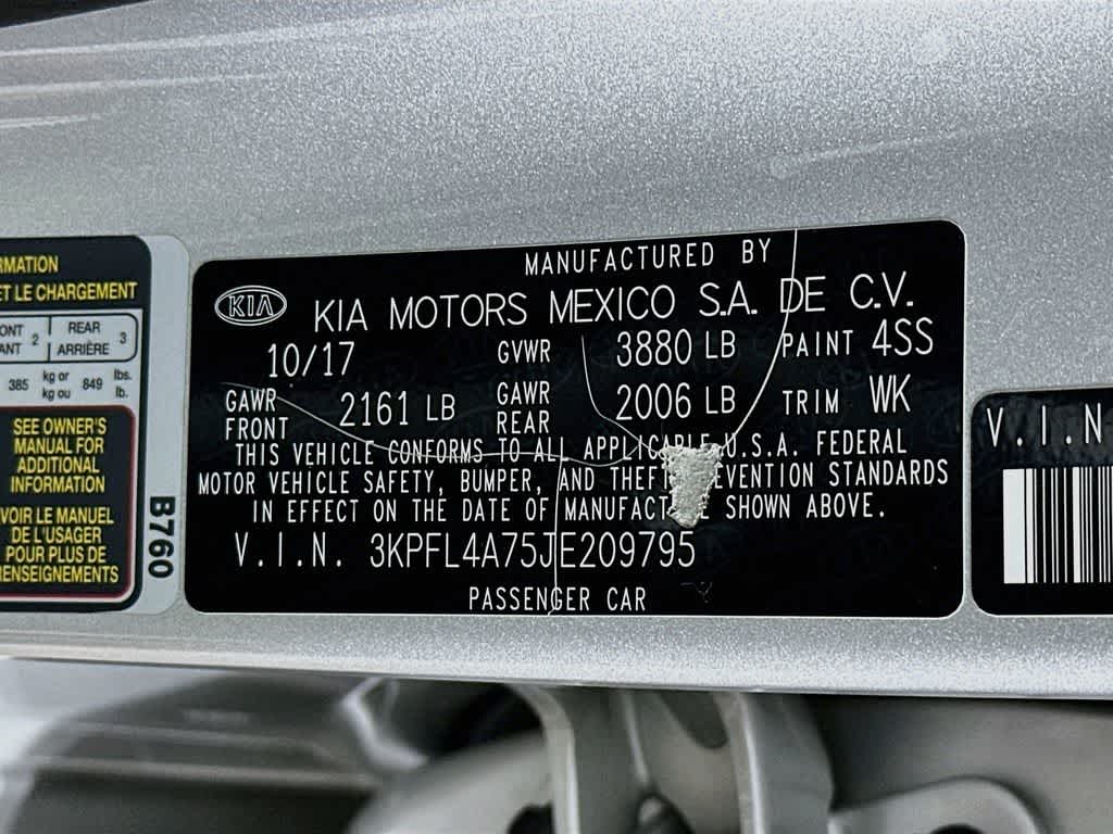 2018 Kia Forte LX