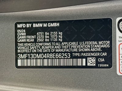 2024 BMW M2 Base