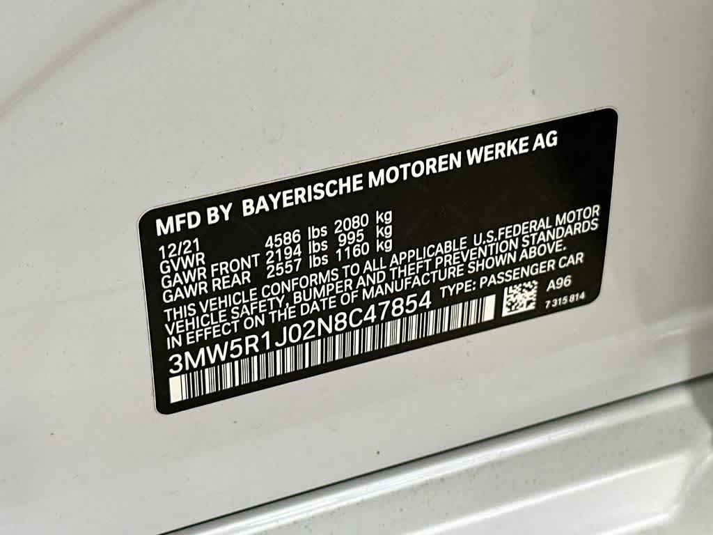 2022 BMW 330i 330i