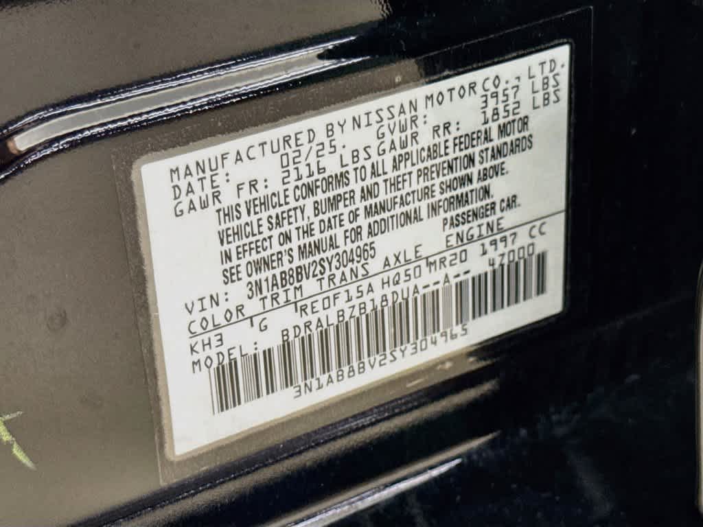 2025 Nissan Sentra S