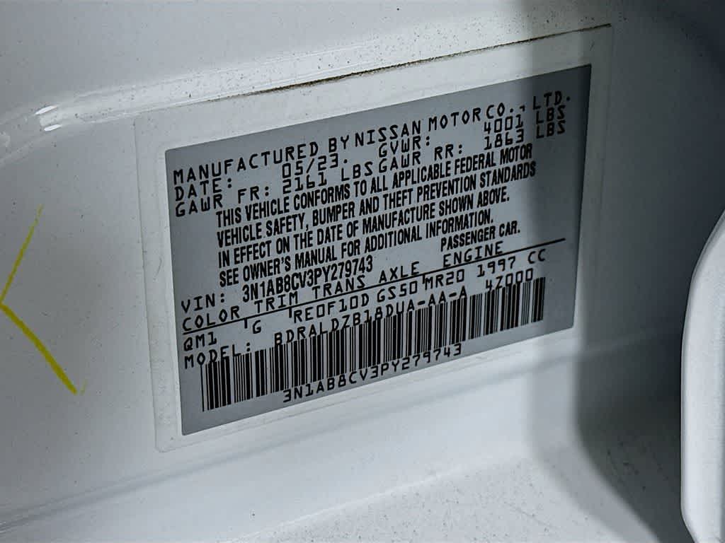 2023 Nissan Sentra SV