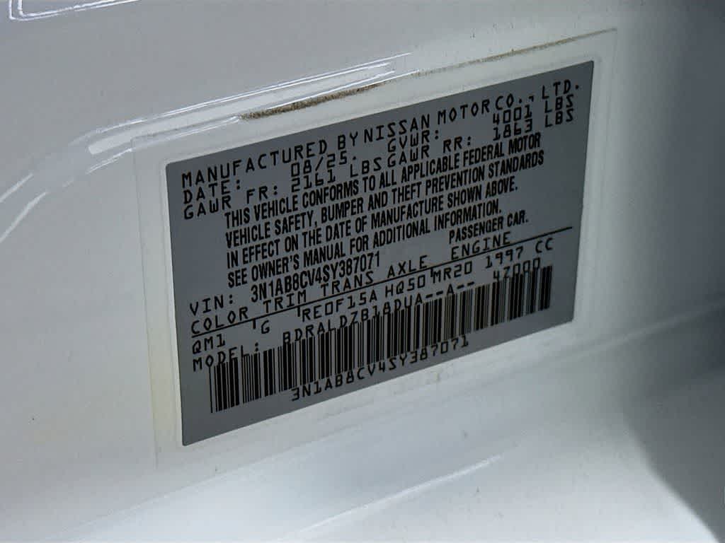 2025 Nissan Sentra SV