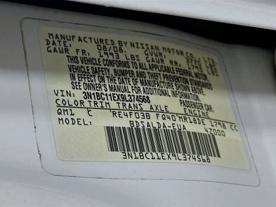 2009 Nissan Versa 1.8 S