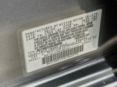 2022 Nissan Versa S