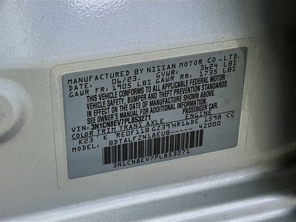 2023 Nissan Versa SV