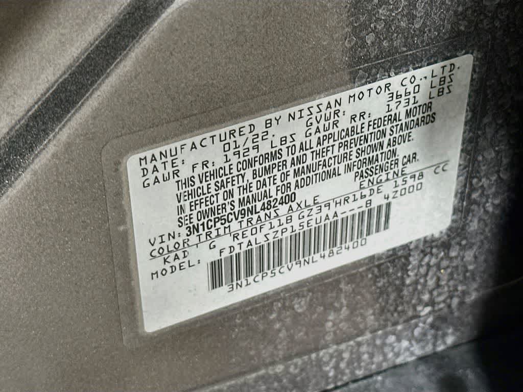 2022 Nissan Kicks SV