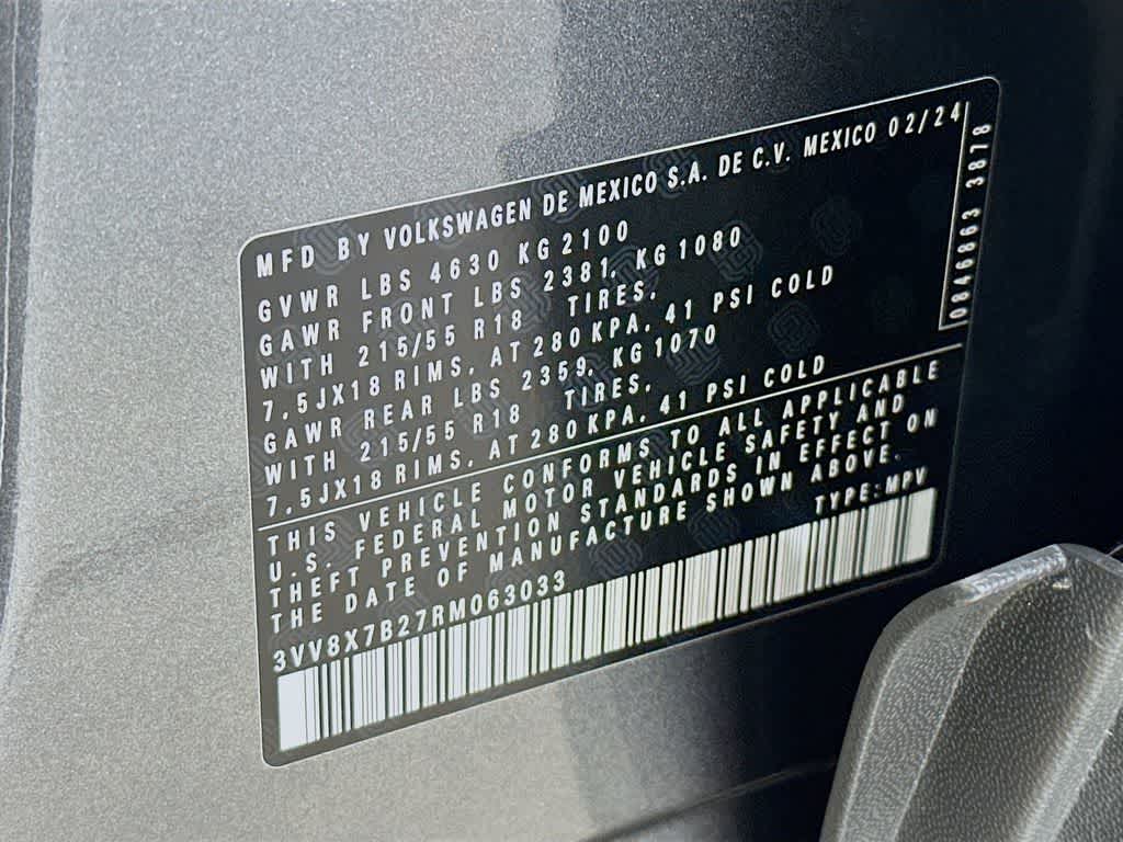 2024 Volkswagen Taos S