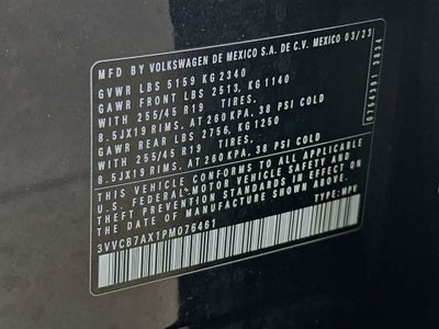 2023 Volkswagen Tiguan SE R-Line Black