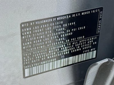 2022 Volkswagen Taos SE