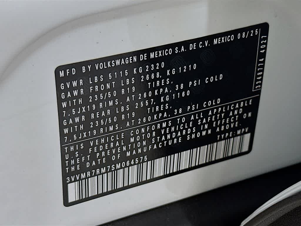 2025 Volkswagen Tiguan SE