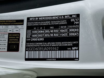 2018 Mercedes-Benz AMG® GLE 43 AMG® GLE 43