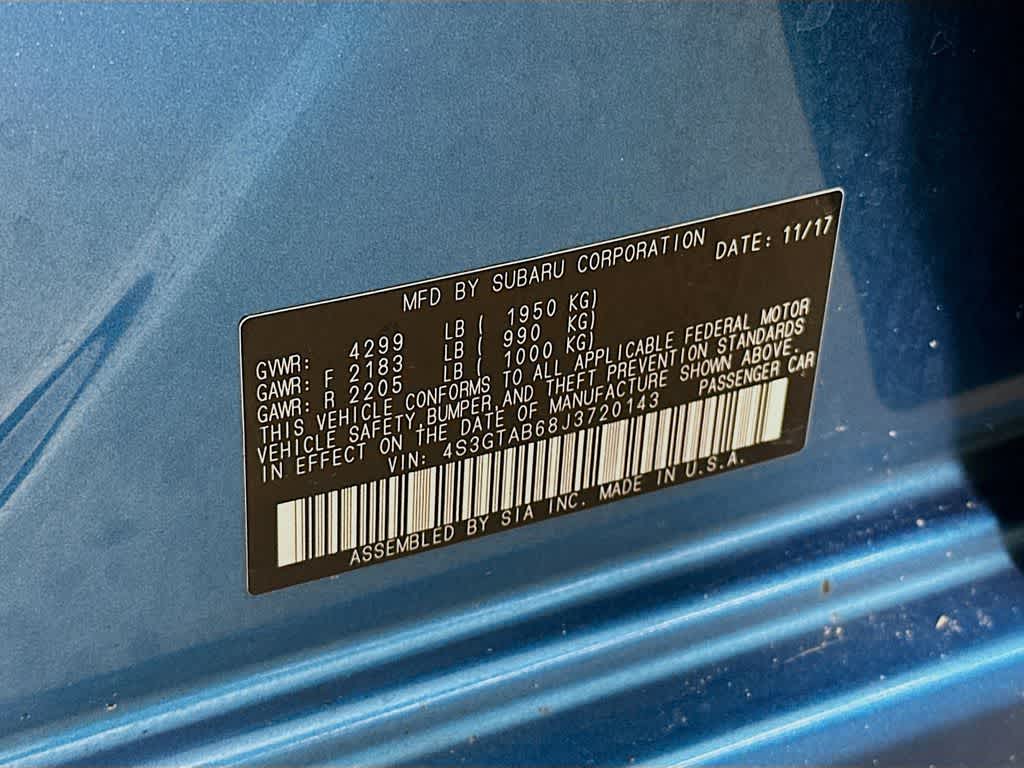 2018 Subaru Impreza Premium