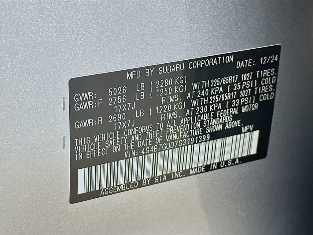 2025 Subaru Outback Wilderness