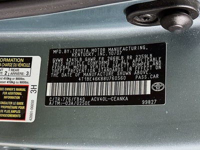 2008 Toyota Camry LE