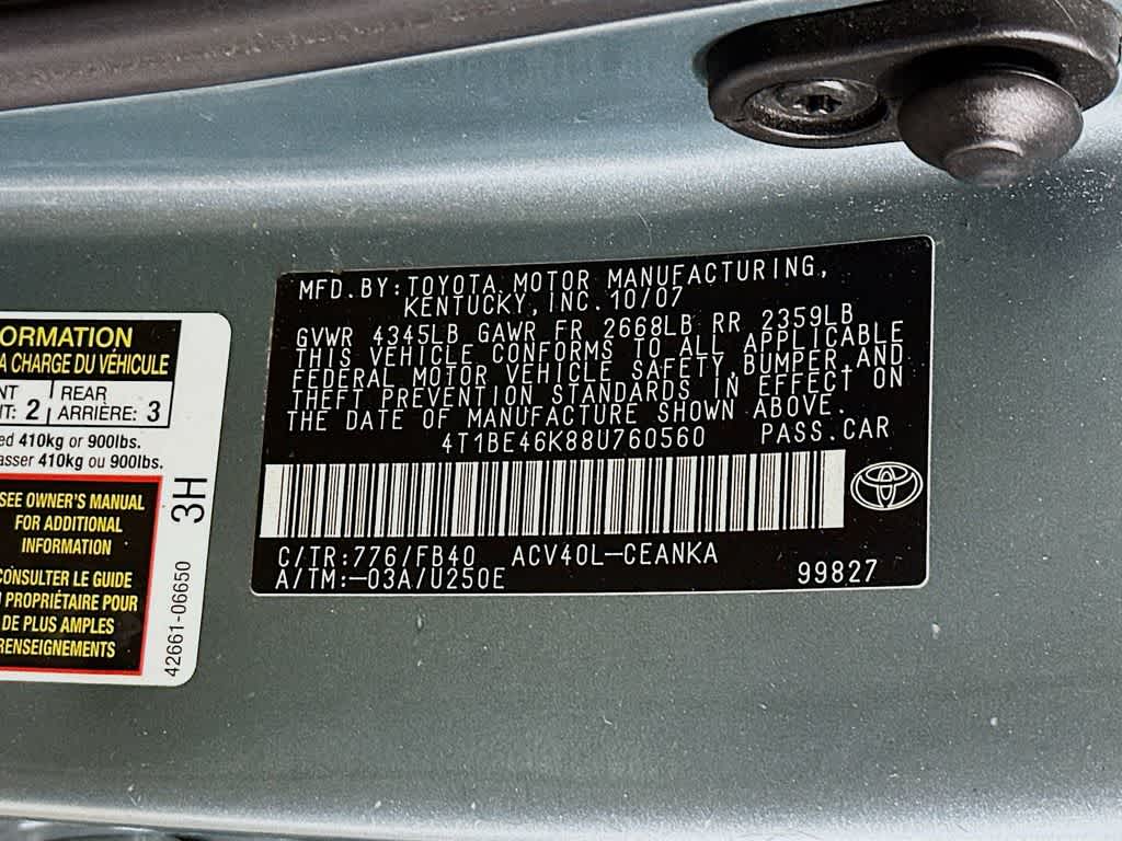 2008 Toyota Camry LE