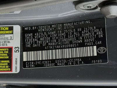 2024 Toyota Camry TRD V6