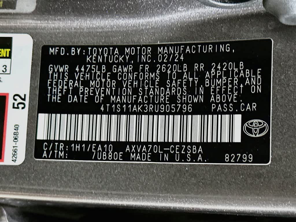 2024 Toyota Camry SE