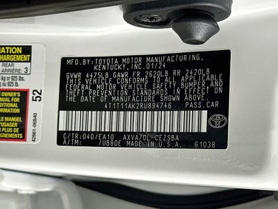 2024 Toyota Camry SE